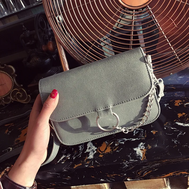 

New Style Bag New Style Korean-style WOMEN'S Fashion Handbag Shoulder Bag Simple Square Sling Bag Retro Shoulder Oblique Bag