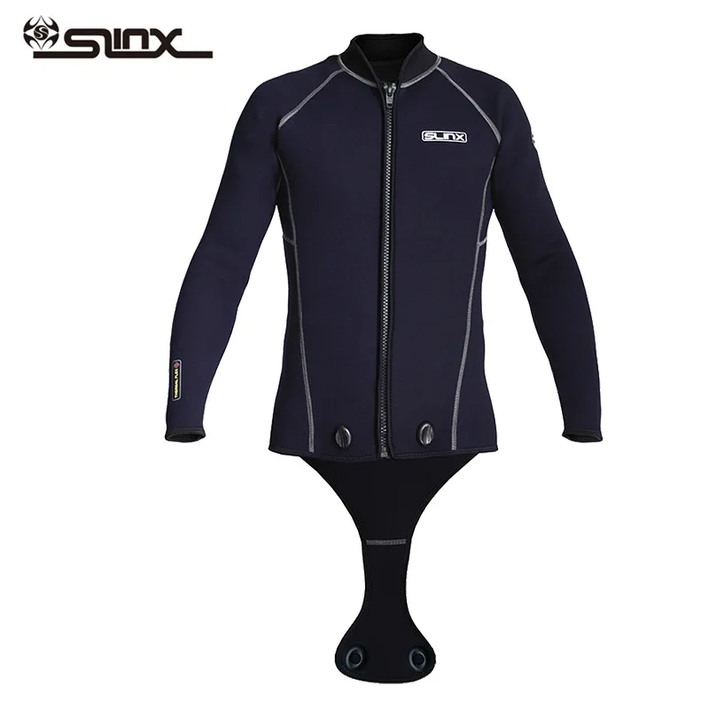 

Diving jacket 3mm flail SLINX thick warm split split suit wetsuit jacket split diving suit