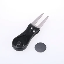 Складной инструмент для гольфа с Гольф инструмент шар шаг паз очиститель учебные пособия для гольфа Аксессуары для гольфа установка зеленой вилки