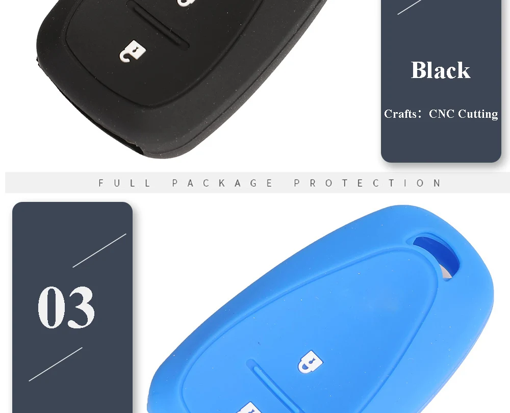 Keyforkess 30pcs 2BTN copertura chiave a distanza in gomma intelligente per Chevrolet Cruze Orlando EQUINOX Malibu custodia portachiavi in Silicone per auto Fob 10 Keyforkess 30pcs 2BTN copertura chiave a distanza in gomma intelligente per Chevrolet Cruze Orlando EQUINOX Malibu custodia portachiavi in Silicone per auto Fob - Hbfbd9b37879a44ef88e6be5a01e44107e