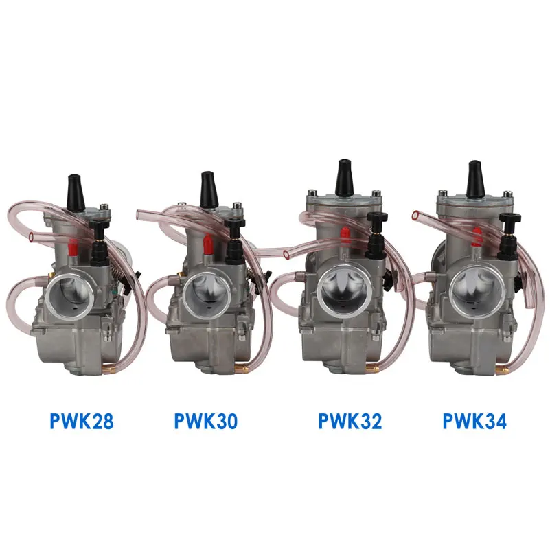 Motorcycle PWK Carburetor Carb 28 30 32 34mm with Power Jet 2T/4T Buggy Quad Go Kart ATV UTV Off Road Scooter