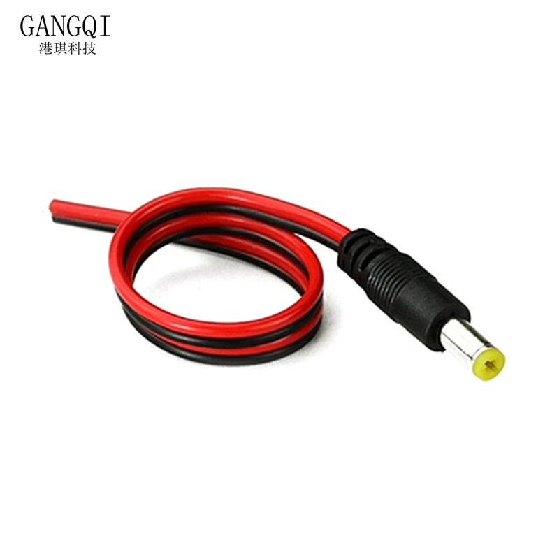 12V 5A DC connectors 5.5 x 2.1mm DC Power Pigtail Cable Male Female Connector for CCTV Security Camera Power Adapter Connectors