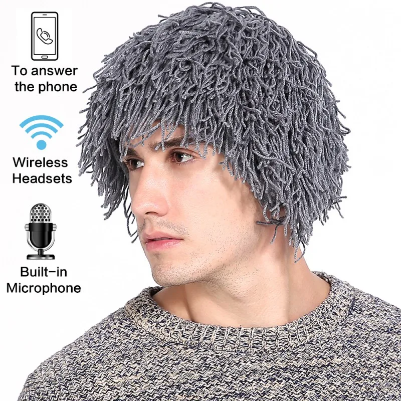 Наушники Bluetooth Beanie для мужчин и женщин, музыкальная шапка, супер длинные игровые наушники