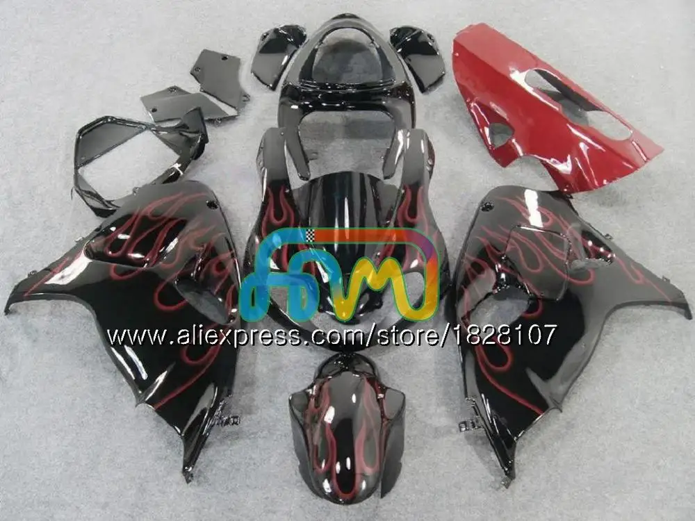 No. 19 Red flames Комплект+ майка для SUZUKI фабрики Красный TL1000R 1998 1999 2000 2001 2002 2003 100BS. 2 TL1000 TL 1000 R 1000R 98 99 00 01 02 03 обтекатель - Цвет: No. 19 Red flames