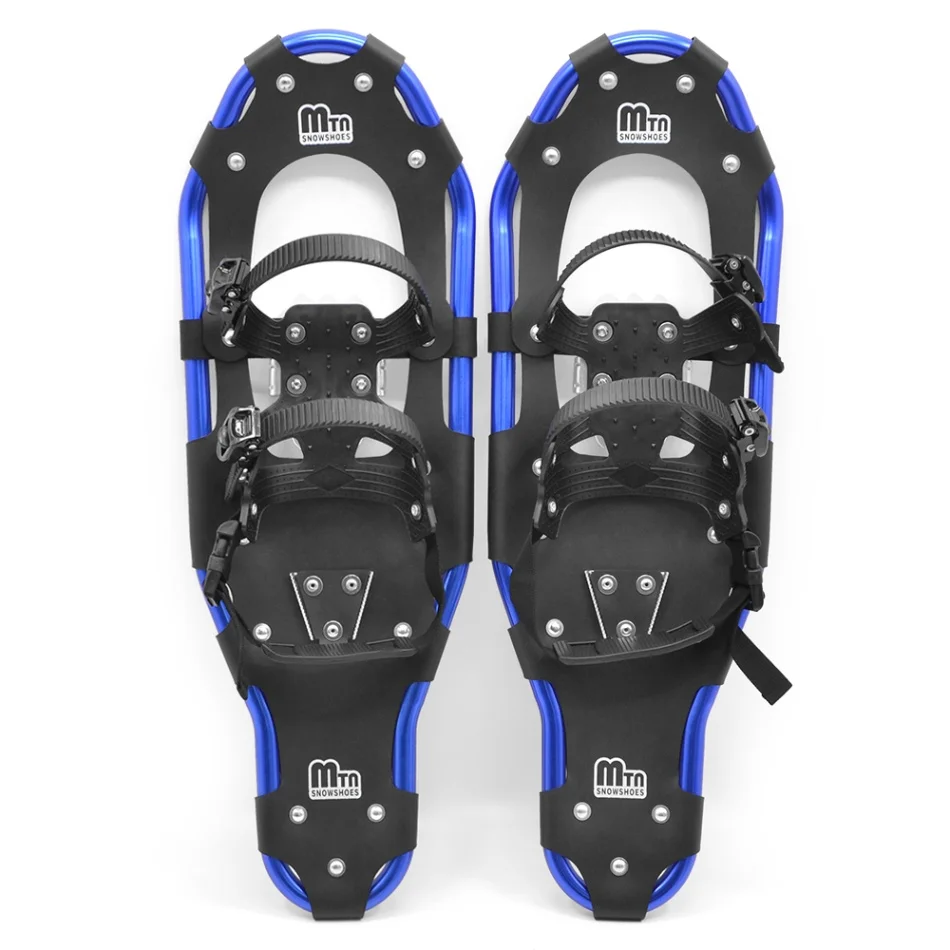 27inch Snowshoes Women Men Aluminum Snow Shoes with Adjustable Bindings Carrying Tote Bag - Цвет: 27inch