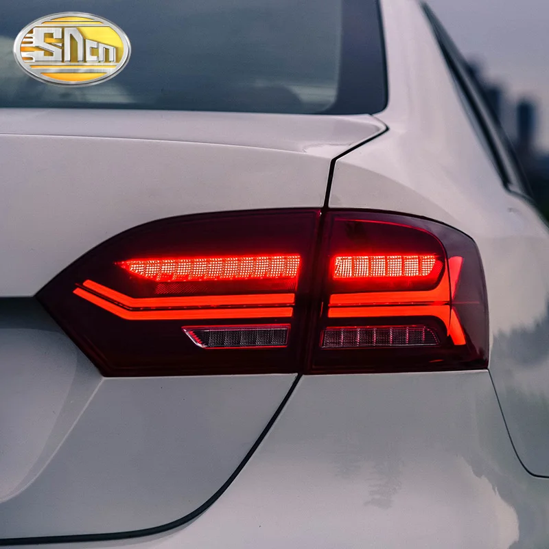  Car LED Tail Light Taillight For Volkswagen Jetta MK6 2012 2013 2014 Rear Fog Lamp + Brake Light +  - 4000088675848