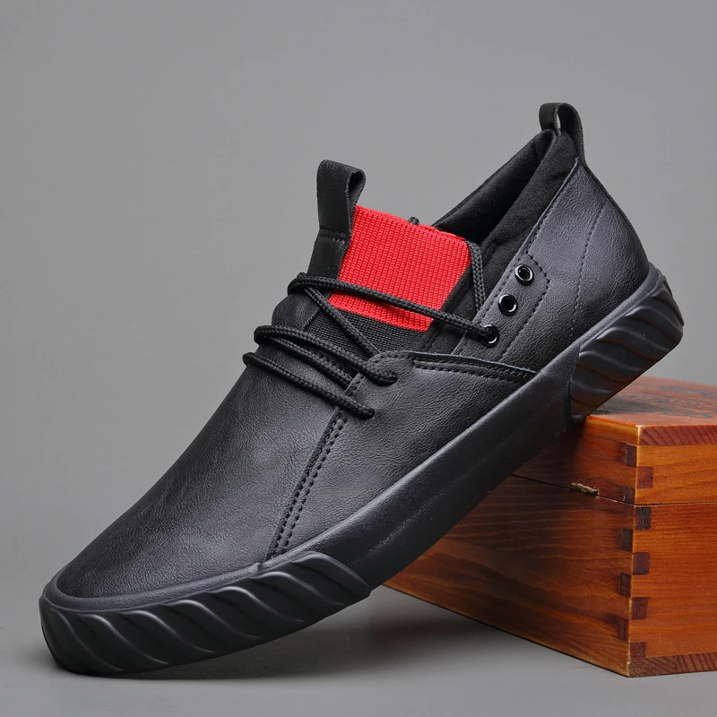 2020 Autumn New Men's Vulcanize Loafer Shoes Driving Moccasin Men Soft Casual Flats Fashion Men's Wear-resisting Sneakers M5668