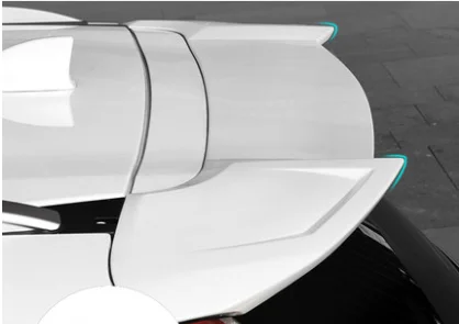 Для Honda спойлер CRV хвост крыло аксессуары для CR-V Спойлер ABS Материал заднее крыло праймер цвет задний спойлер - Цвет: White