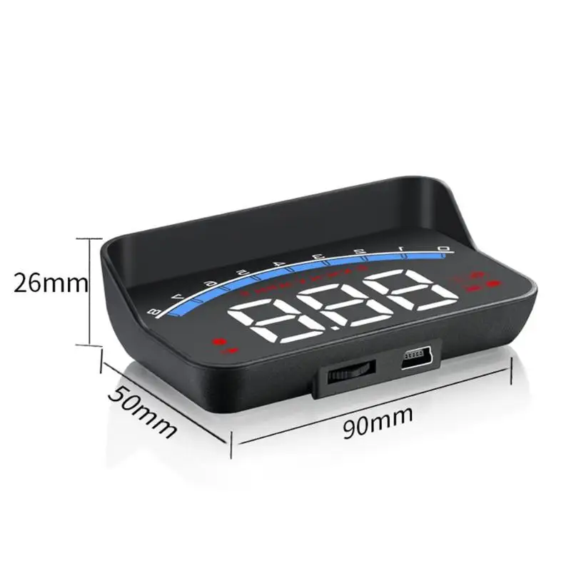 Режимы Head Up дисплей Классический деликатный M6S OBD Автомобиль HUD 3 режима Head Up дисплей превышение Предупреждение напряжение сигнализации системы питания