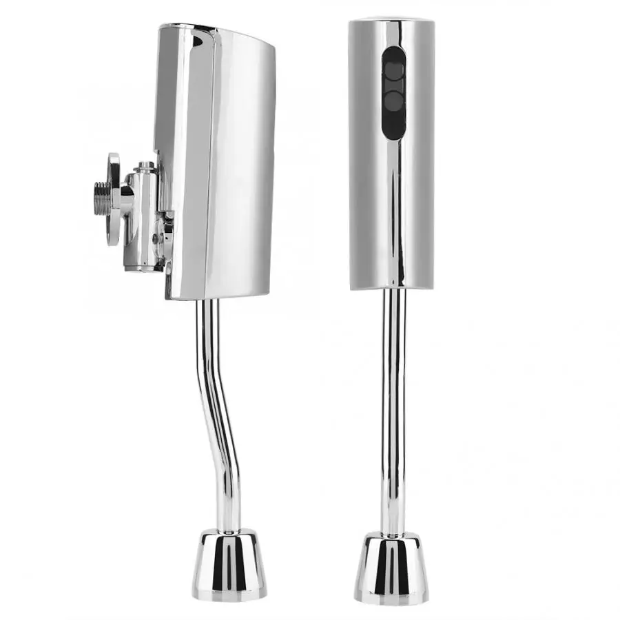 Urinal Valve Set Bathroom Toilet Wall Mounted Automatic Sensor Touchless Urinal Flush Valve toilet automatic flusher