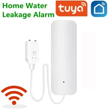 Tuya ev alarmı su kaçak alarmı bağımsız WIFI su kaçak sensörü dedektörü sel uyarı taşma güvenlik Alarm sistemi
