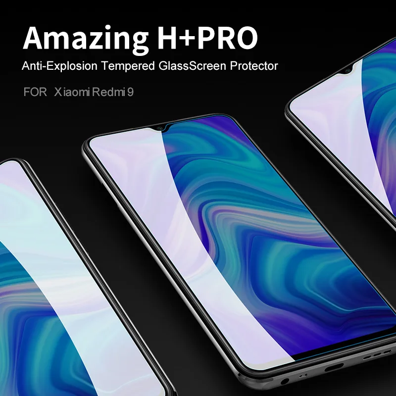 Закаленное стекло NILLKIN Amazing H + Pro 2.5D Защита экрана для Xiaomi Redmi 9|Защитные стёкла и
