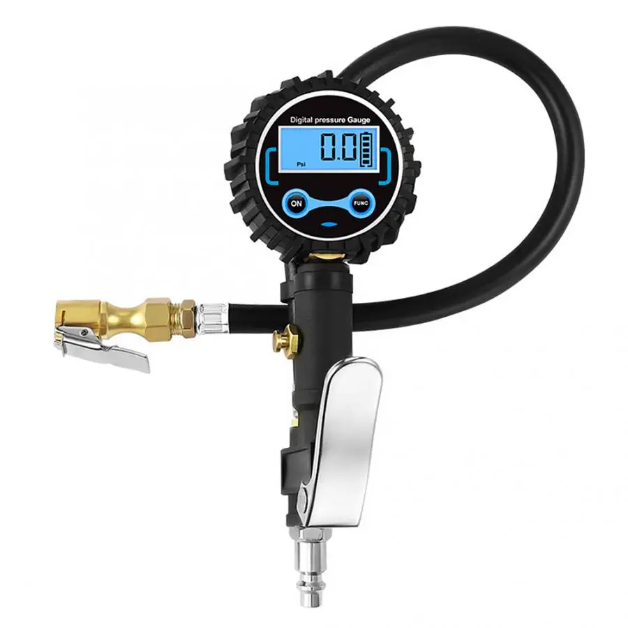 Ручной автоматический насос для колес TPMS шины воздуха метр с соплом измеритель давления шины автомобильные аксессуары