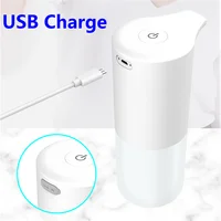 USB Charging Automatic Induction Foam Soap Dispenser Smart Liquid Soap Dispenser Auto Touchless Hand Washer for Kitchen Bathroom 1