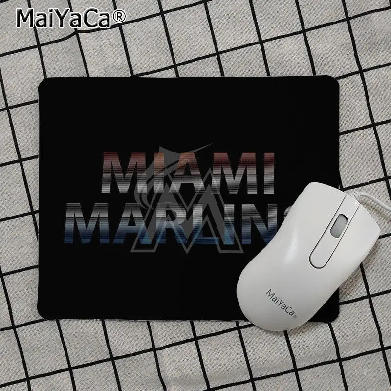 No Lock Edge18x22cm Maiya высокое качество, прочный резиновый коврик для мыши,,, подставка под руку, мышь - Цвет: No Lock Edge18x22cm