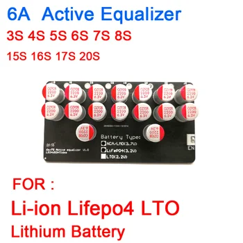 

3S 4S 5S 6S 7S 8S 15S 16S 17S 20S Active Equalizer Balancer Lifepo4 Lithium Li-Ion LTO Battery Energy Transfer BMS balance Board
