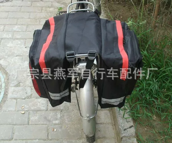 Bicycle Rear Rack Bag Mountain Bike Two Pack Bicycle after Double Pack Saddle Bag Wholesale Bike Packet