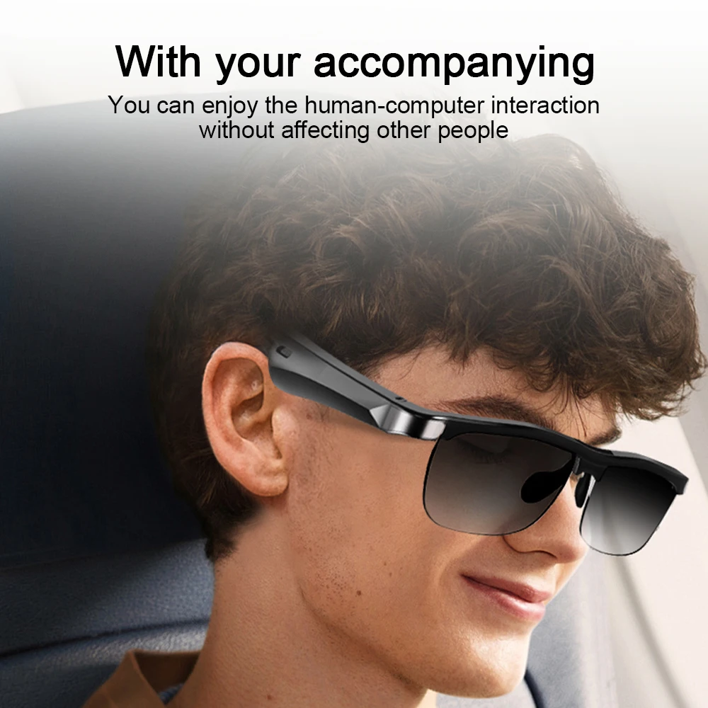 Original Lenovo MG10 Smart Wireless Sunglasses Open Ear Bluetooth