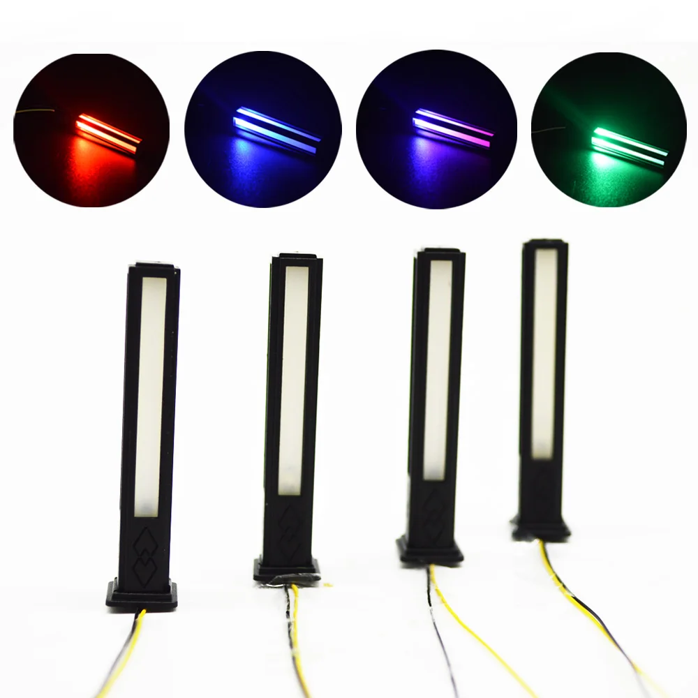 

10 Pcs Model Lamp Alternating Colors Led Light For Building Road Landscape Train Sand Table Architecture Layout Diorama Plastic