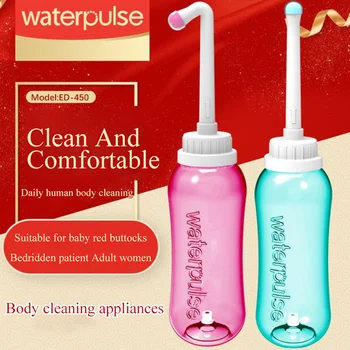 

500ml Portable Travel Hand Held Bidet Sprayer Personal Cleaner Hygiene Bottle Spray Washing Travel Toilet Handheld Bidets