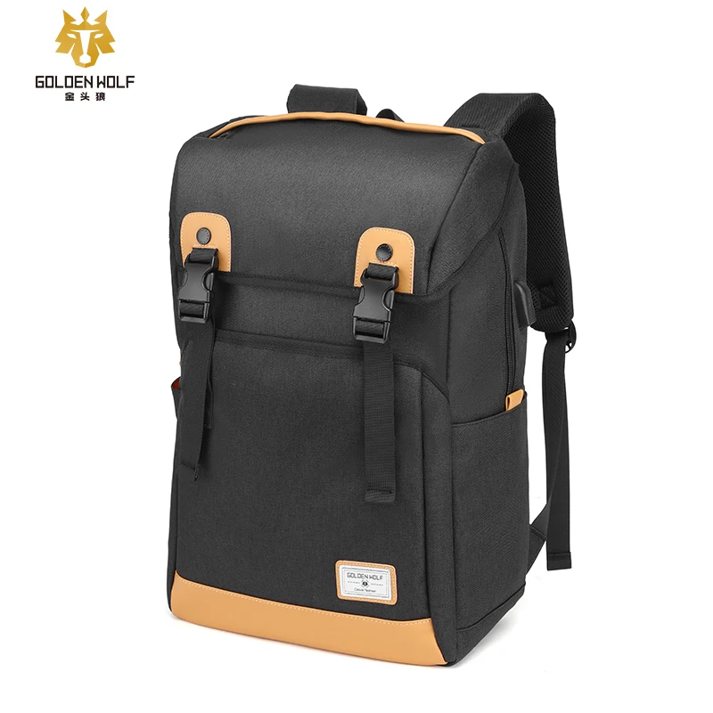 

2020 Young Large 20-40 years Backpacks Fashion Brief Design Practical Laptop interlayer Safe bags Business School New Trend
