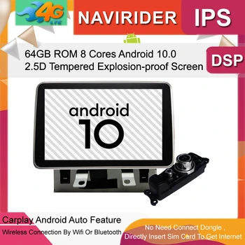 

4G Lte Version Car Stereo Audio Radio Full Touch Android Head Unit 10.0 GPS For Mazda 2 2015-2018 Multimedia Player Navigation