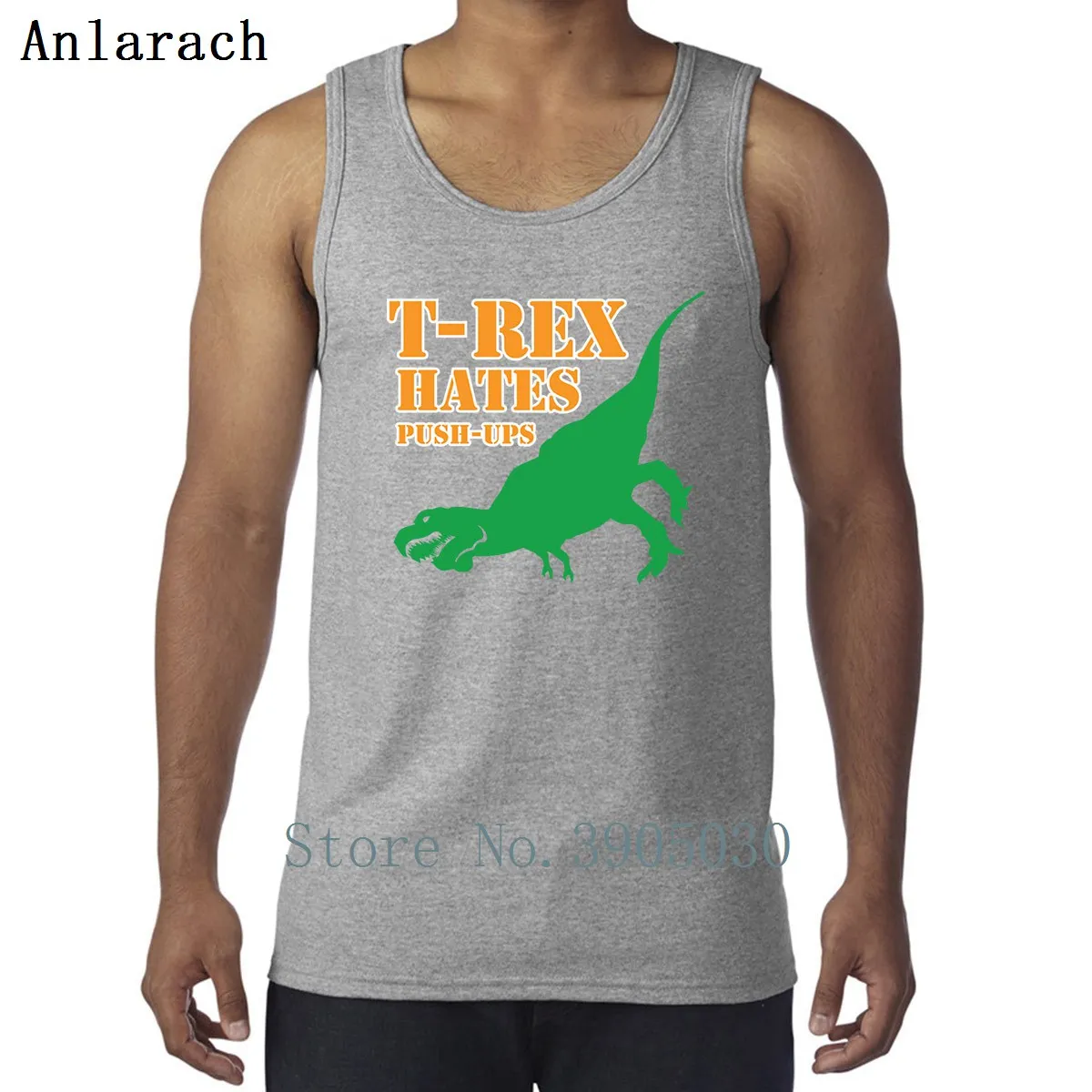 Футболка T-Rex Hate пуш-ап, одноцветная,, Удобная майка, Мужская майка, дизайн, веселая Anlarach, европейский размер XS-2xl