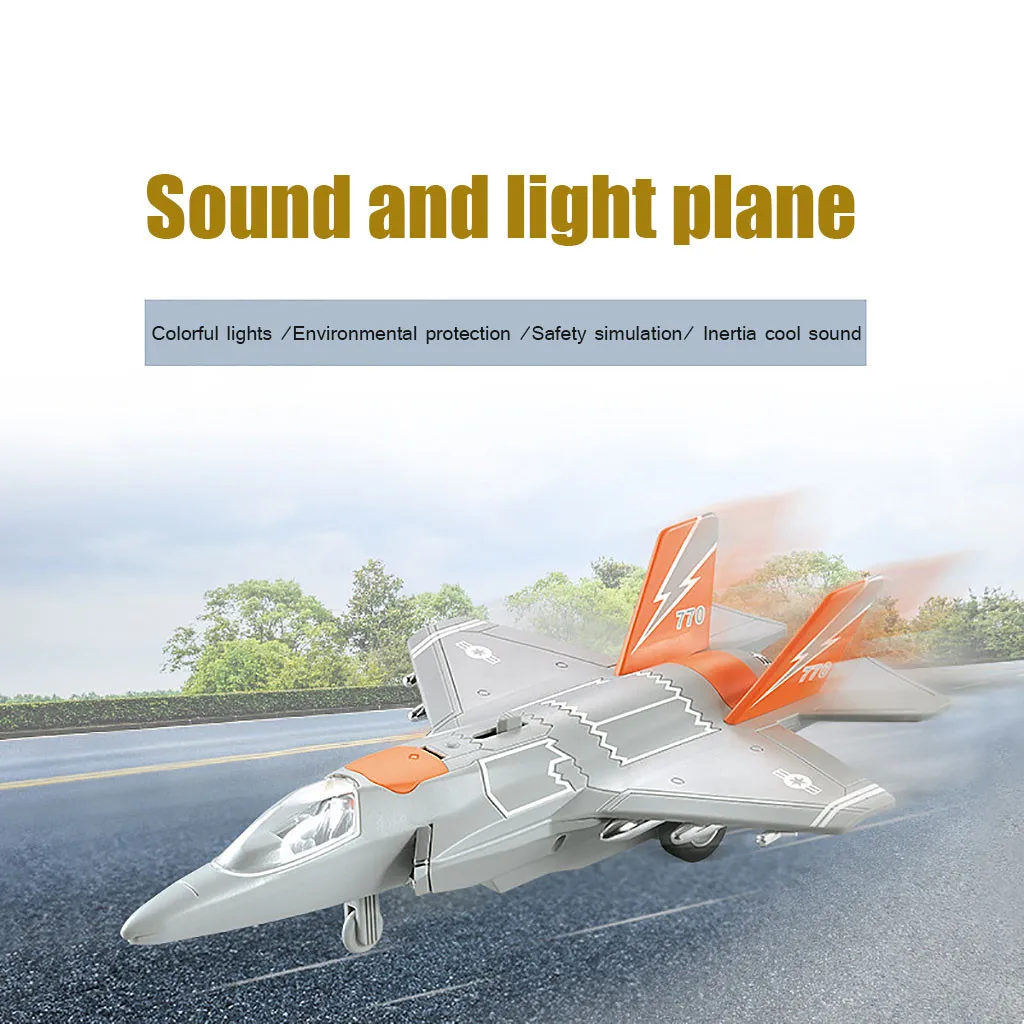 

Simulation Child Toys Airplane Sound And Light Music Airplane Story Light Plane model Kids Planes Birthday Gift LS 0107