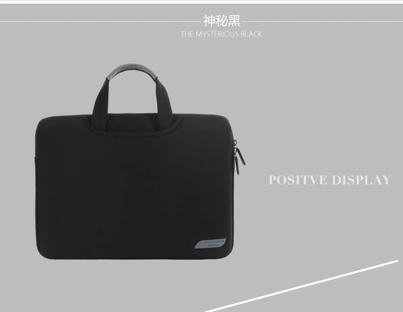 Черный Сумка для ноутбука Macbook Air Pro retina 11 12 13 14 15 15," чехол для ноутбука Xiaomi Air Msi Asus сумка для компьютера - Цвет: Черный
