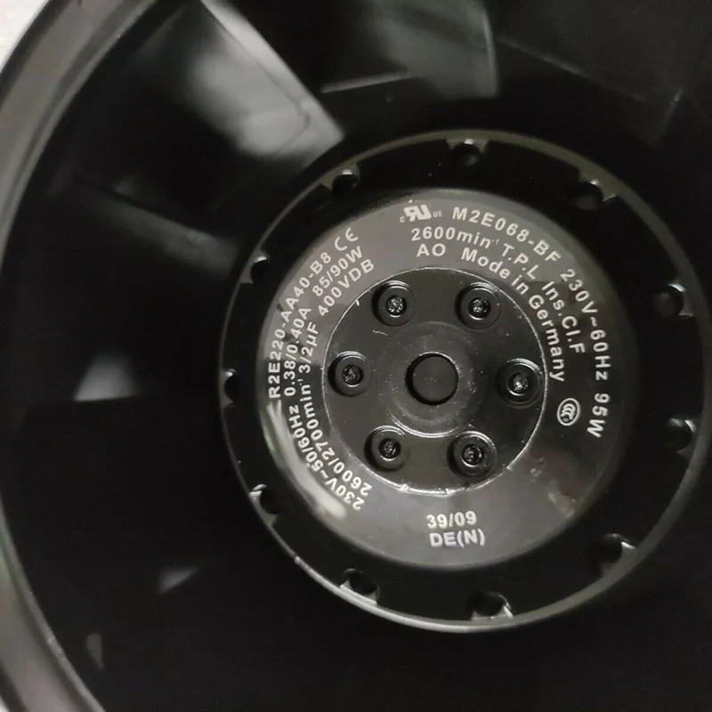 Кулер процессора для Ebmpapst R2E220-AA40-B8 AC 230V 0,38/0.40A85/90 W центробежный вентилятор охлаждения