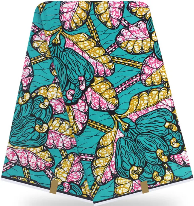 Африканская восковая печатная ткань африканская ткань для пэтчворк Анкара ткань батик 12 ярдов хлопковая ткань Африканская настоящая восковая печать BB253