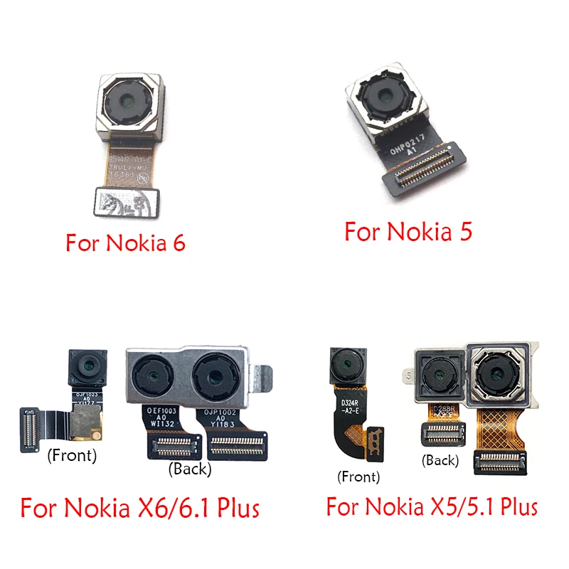 Гибкий кабель для модуля передней камеры с задней камерой Nokia 5 6 7 1 1/5 Plus X5/6 X6 |