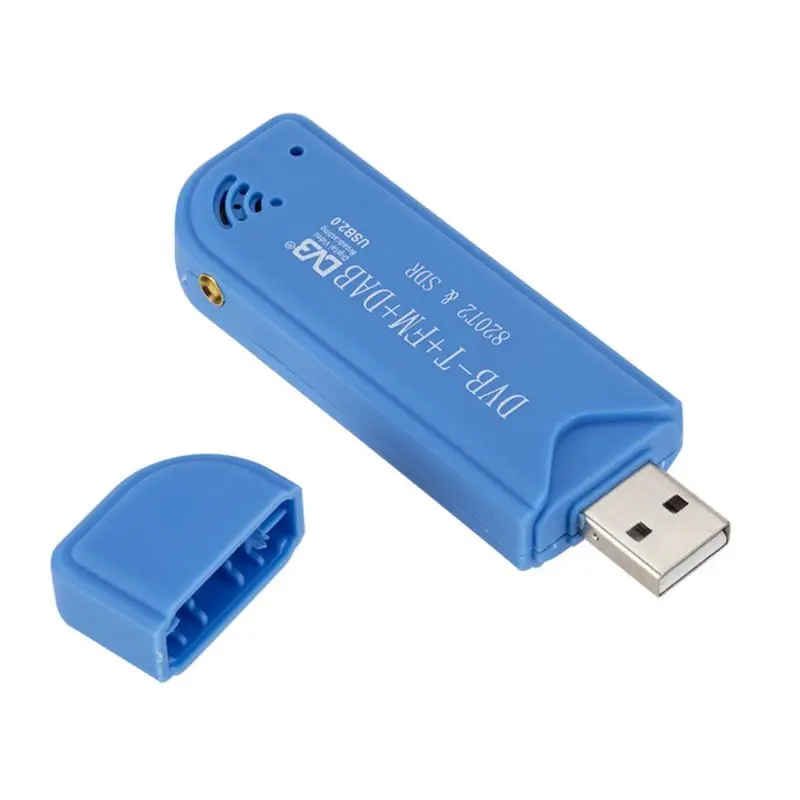 USB 2,0 цифровой DVB-T ТВ тюнер приемник Стик SDR+ DAB+ FM HD tv RTL2832U+ R820T2