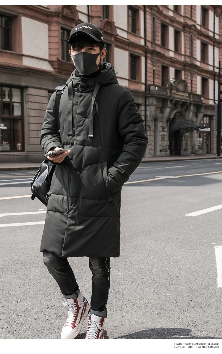 Маска для лица, Wind-My18384-w100, полиэстер, зимняя, большой размер, средней длины, одежда с хлопковой подкладкой
