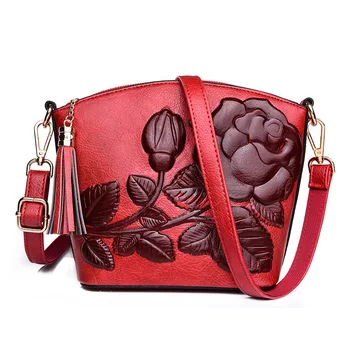 

New Arrival Leather Female Shoulder Bag Tassel Women Cross Body Bag 2019 Fashion Messenger Bag Small Flap Bags For Lady