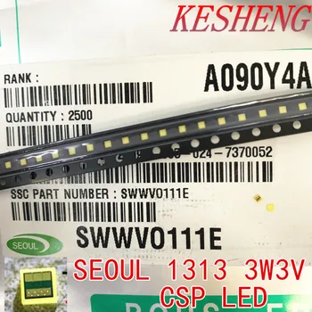 

100PCS SEOUL LED Backlight 3W 3V CSP 1313 Cool white LCD Backlight for TV TV Application SWHUO110E