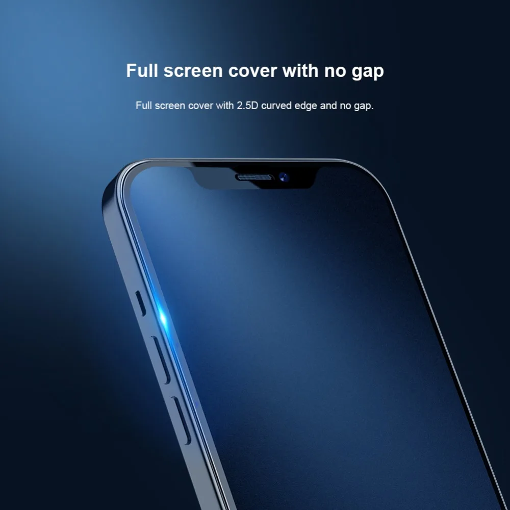 mobile tempered glass Cho iPhone 13 12 Mini 11 Pro X 8 7 Plus XR XS Max Kính Cường Lực Hiệu Nillkin Full Bao 3D Cường Lực kính Cường Lực Bảo Vệ Màn Hình Trong Cho iPhone SE 2020 best screen guard for mobile