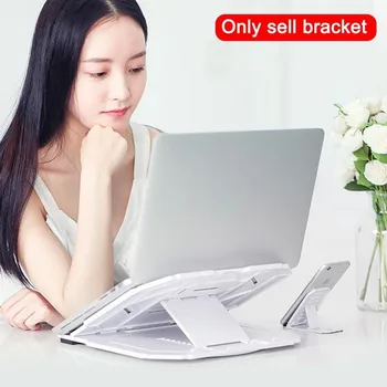 

Laptop Holder Mobile Stand Together 360 Rotation 10 Adjustable Angles Folding Portable Laptop Stand For Macbook Air Pro laptop