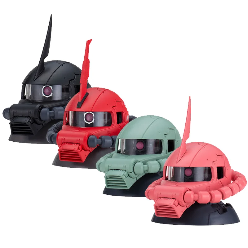 Bandai Genuine Gashapon Toy Mobile Suit Gundam Exceed Model Zaku Head 8 Collections Action Figures Aliexpress