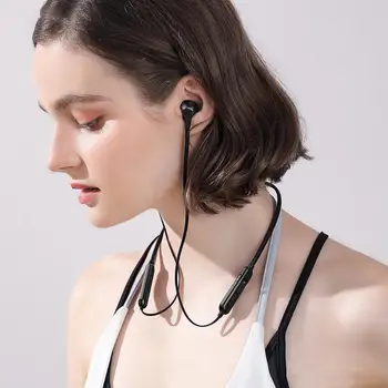 

Remax RB-S28 Magnetic Wireless Bluetooth Sport Earphone Magnetic Sweat-proof Headset Earphone