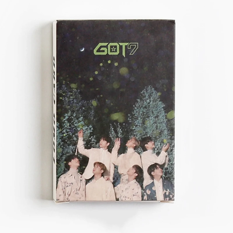32 шт./компл. k-pop GOT7 альбом бумажная фото карта самодельный Lomo карты фотостудии игрушек, для подарка, для фанатов