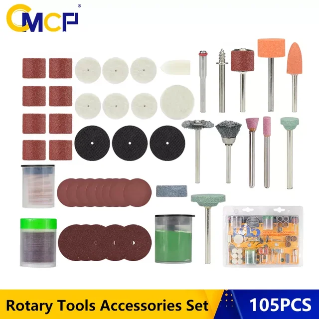 Dremel Rotary Tools Accessories Kit  Dremel Rotary Tool Accessory Set -  105pcs - Aliexpress