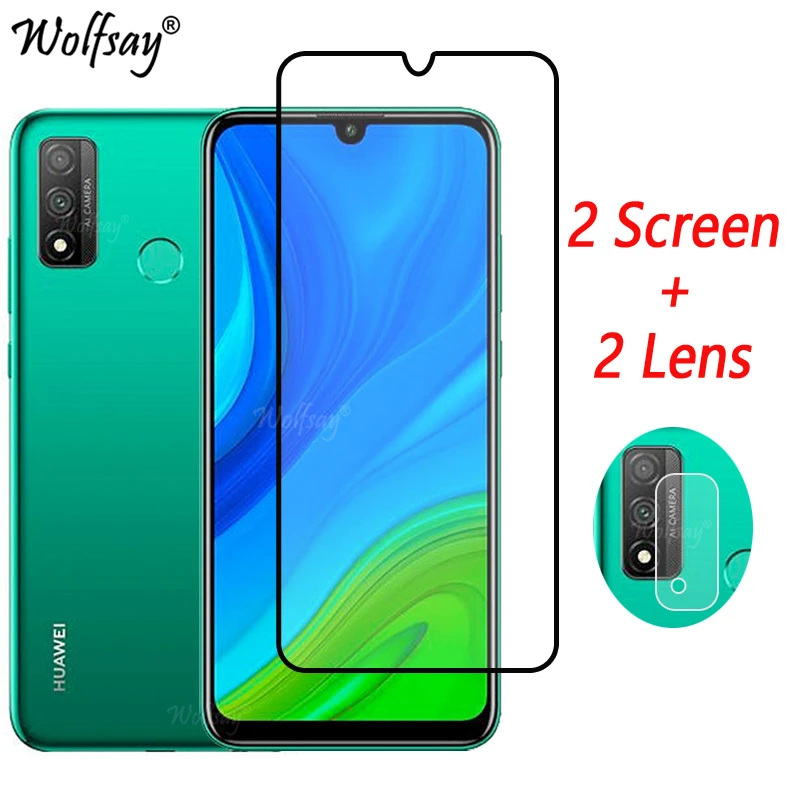 

Full Glue Tempered Glass For Huawei P Smart 2020 Screen Protector For Huawei P Smart 2020 Camera Glass Huawei P Smart 2020 Glass