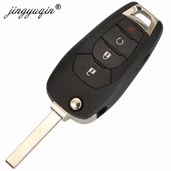 Keyforkess Flip 2/3/4BT 433MHZ ID46 PCF7941E chiave per auto a distanza per Chevrolet Colorado Cruze Trailblazer Onix Tracker Onix RS Key Fob - Jingyuqin Flip 2 3 4BT 433MHZ ID46 PCF7941E chiave per auto a distanza per Chevrolet