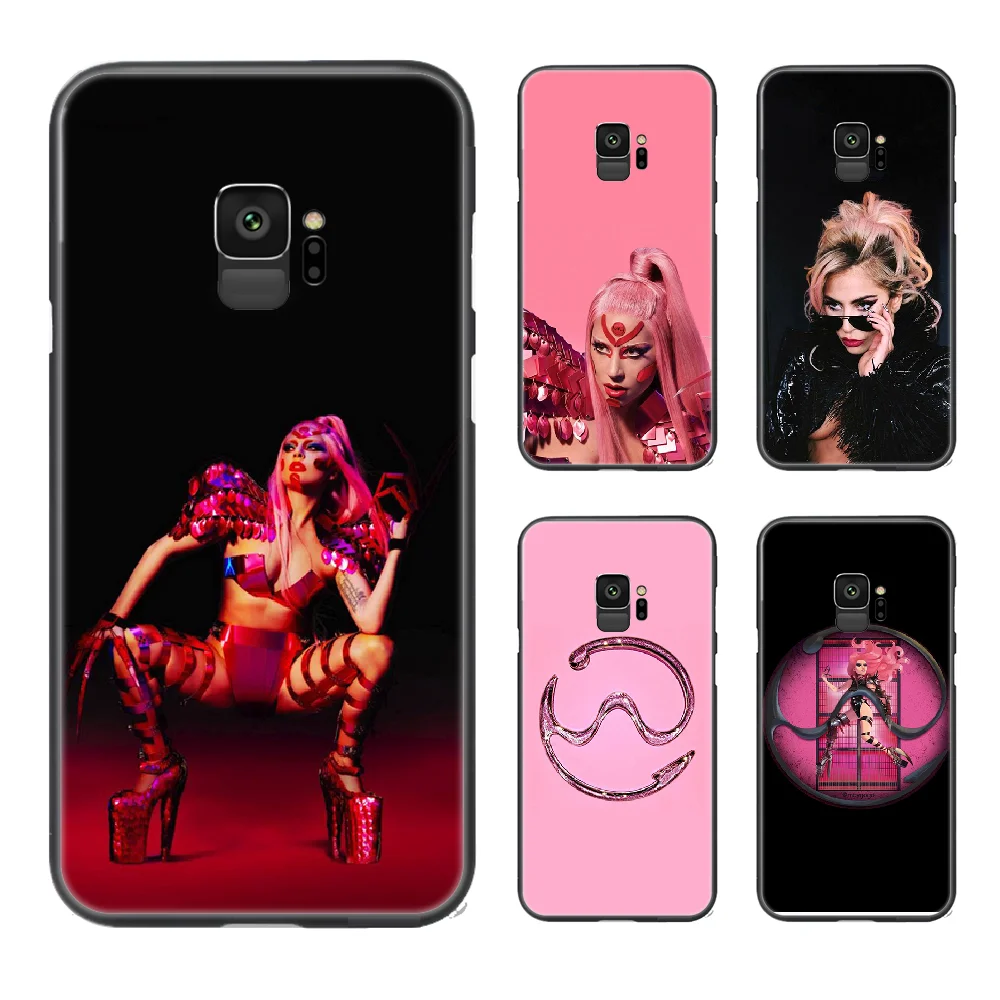 Lady Gaga чехол для телефона Samsung Galaxy A10 A20 A30 E A40 A50 A51 A70 A71 J 5 6 7 8 S черный Чехлы из ТПУ