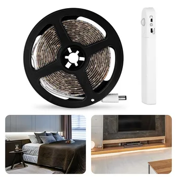 

LED Strip DC 5V Lamp USB Motion LED Backlight TV Kitchen Strip Hand Sweep Waving ON OFF Sensor Light diode lights Cabinet light