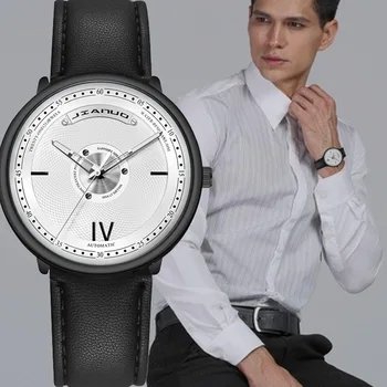 

New Men's Watch Creative New Simple Men's Casual Leather Belt Men's Watch Men Fashion Men Gift