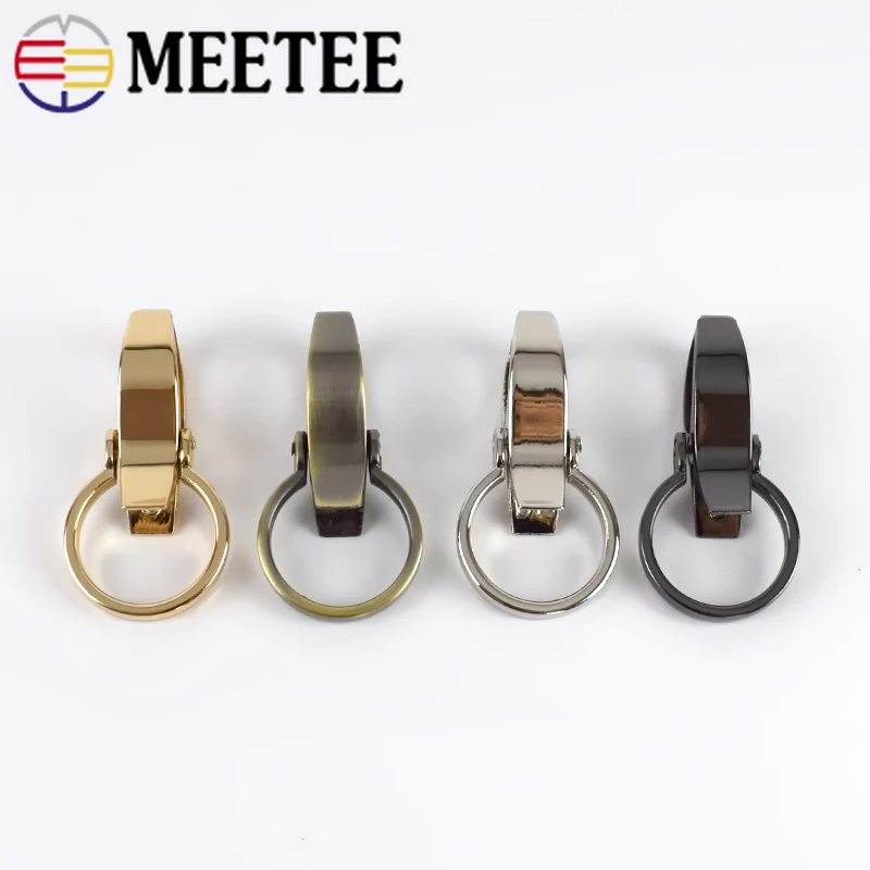 

Meetee 4/10pc ID25mm Metal Bags Strap Buckles Lobster Clasp DIY Dog Collar Clip Snap Hook Keychain Hardware Part Accessory BF055