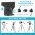 Neewer Heavy Duty Video Camera Tripod Fluid Drag Pan Head с винтами 1/4 и 3/8 дюйма Скользящая пластина для зеркальных камер