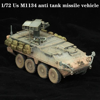 

1/72 Us M1134 anti tank missile vehicle Syria battlefield 2020 63118 Old edition Finished product collection model